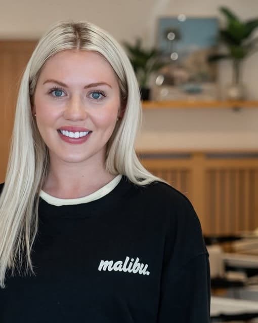 Hollie Baker, instructor and co-owner at Malibu Studios